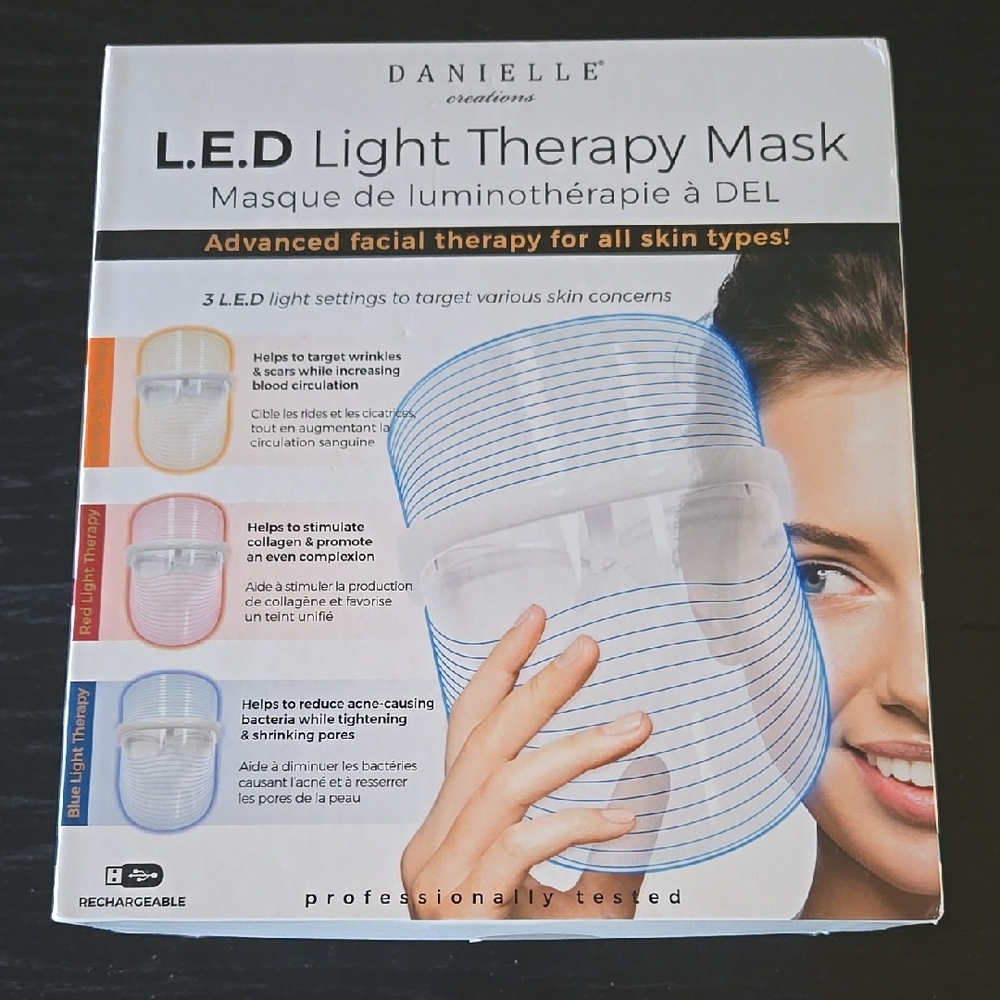 L.E.D Light Therapy Mask - Picture 1 of 6